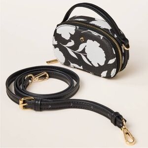 Classic Rose Mini Crossbody Bag - kate spade new york x Target Black/White NWT